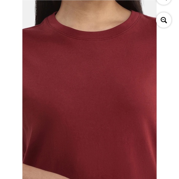 Time and Tru Women’s Wine Punch T-Shirt Dress Size XL NWT - Picture 4 of 5